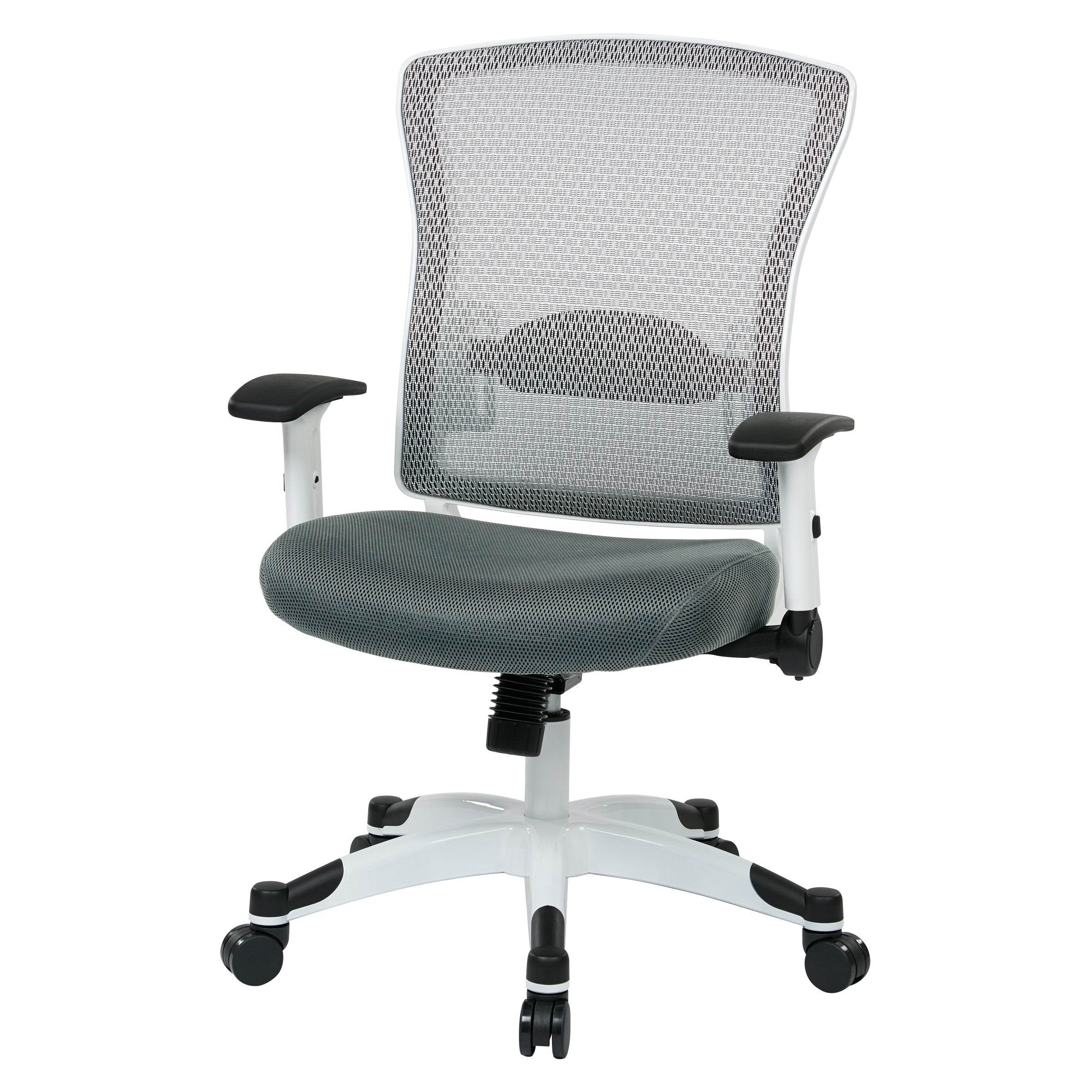 White Frame Managers Chair
